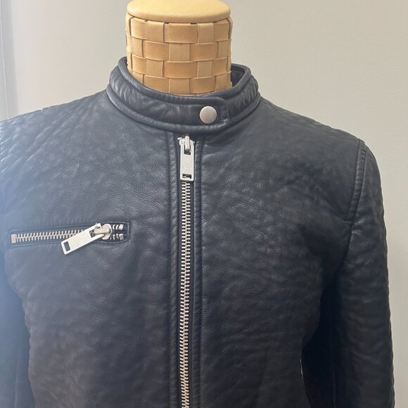 GAP Black Bomber Jacket - Picture 2 of 6